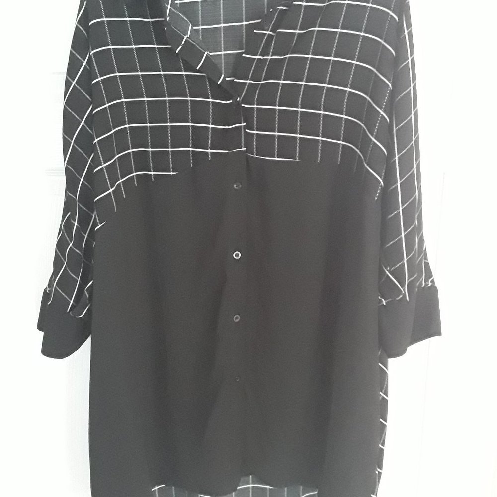 Blue Sky Tunic Blouse